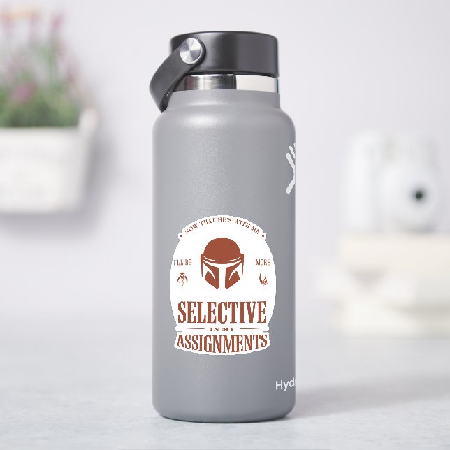 Mandalorian - More Selective In My Assignments (HydroFlask)