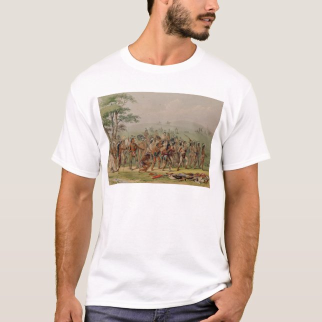 Mandan Archery Contest, c.1832 T-Shirt (Front)