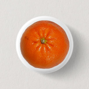 MANDARIN 2 1 INCH ROUND BUTTON