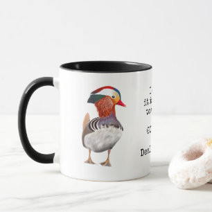 Mandarin Duck Bird Lover Mug