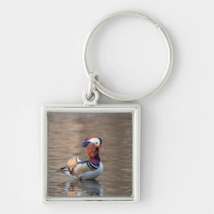 Mandarin Duck Keychain