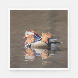 Mandarin Duck Napkin