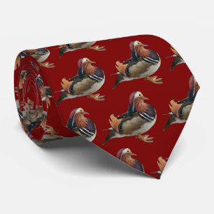 Mandarin Duck Tie