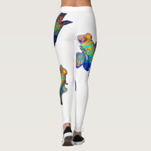 Mandarin Fishes  Leggings