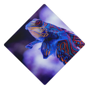 Mandarin Goby Fish Graduation Cap Topper