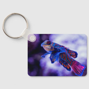Mandarin Goby Fish Keychain