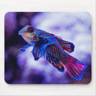 Mandarin Goby Fish Mouse Pad