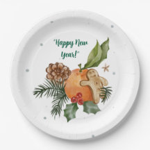 “Mandarin & Holiday Delights Watercolor”