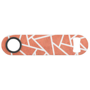 Mandarin orange mosaic pattern bar key