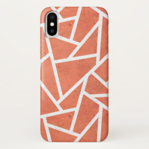 Mandarin orange mosaic pattern Case-Mate iPhone case