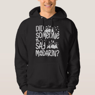 Mandarin Orange Tree Fruit Plant Juice Fresh Canne Hoodie