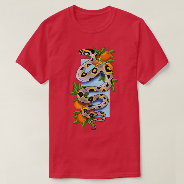 Mandarin rat snake  T-Shirt (Design Front)
