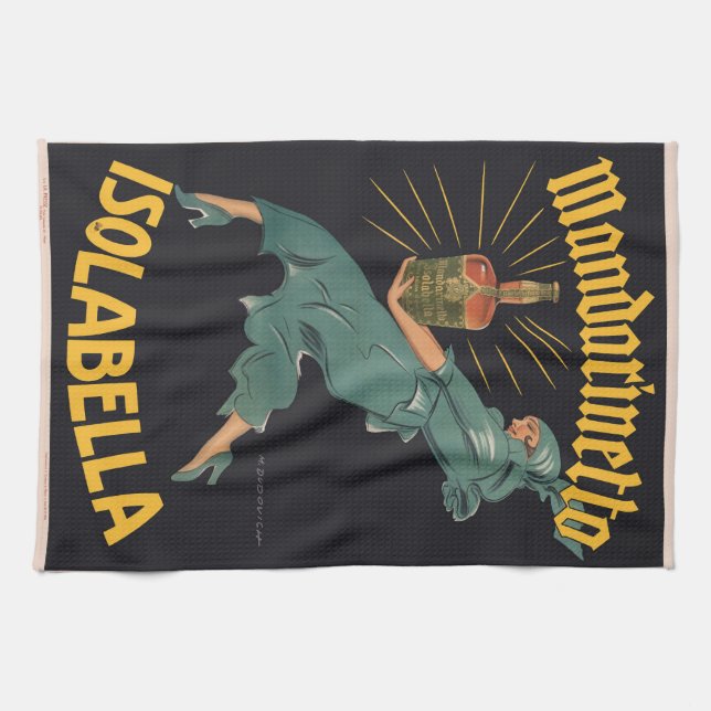 Mandarinetto, Isolabella Kitchen Towel (Horizontal)