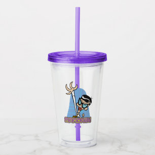 Mandark Character Name Graphic Acrylic Tumbler