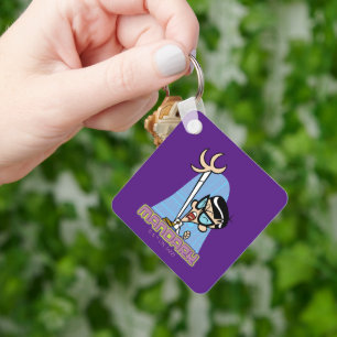 Mandark Character Name Graphic Keychain