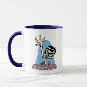 Mandark Character Name Graphic Mug