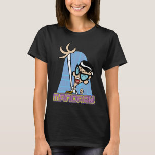 Mandark Character Name Graphic T-Shirt