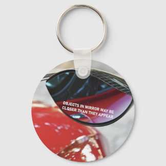 Mandela Effect objects in mirror may be closer Keychain