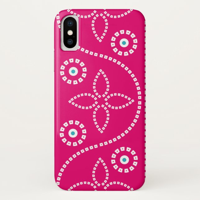 Mandela Indian iPhone Case (Back)