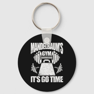 Mandelbaum's Gym Funny Bodybuilding Gym Workout Gi Keychain