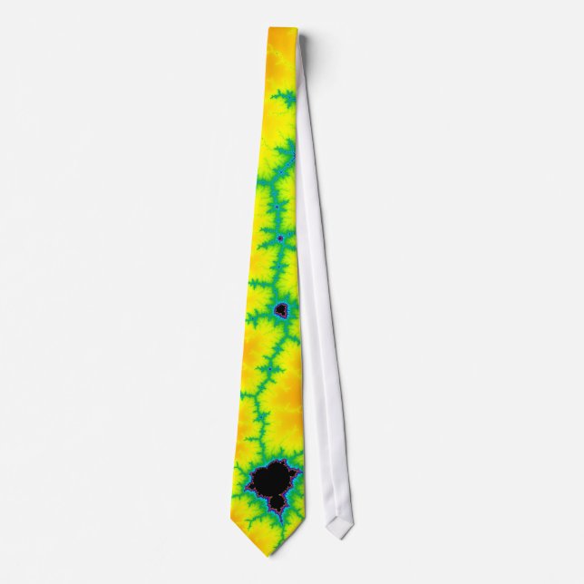 Mandelbrot Art Tie (Front)