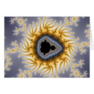 Mandelbrot bleu - Carte Fractale
