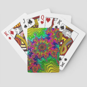 Mandelbrot Colour Explosion Playing Cards