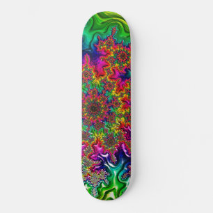 Mandelbrot Colour Explosion Skateboard