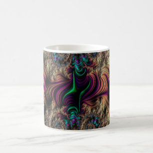 Mandelbrot fractal coffee mug