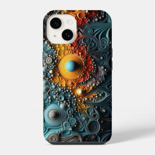 Mandelbrot Fractal Julia Set iPhone 14 Case