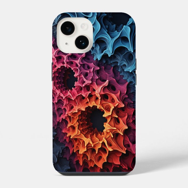 Mandelbrot Fractal Julia Set iPhone Case (Back)