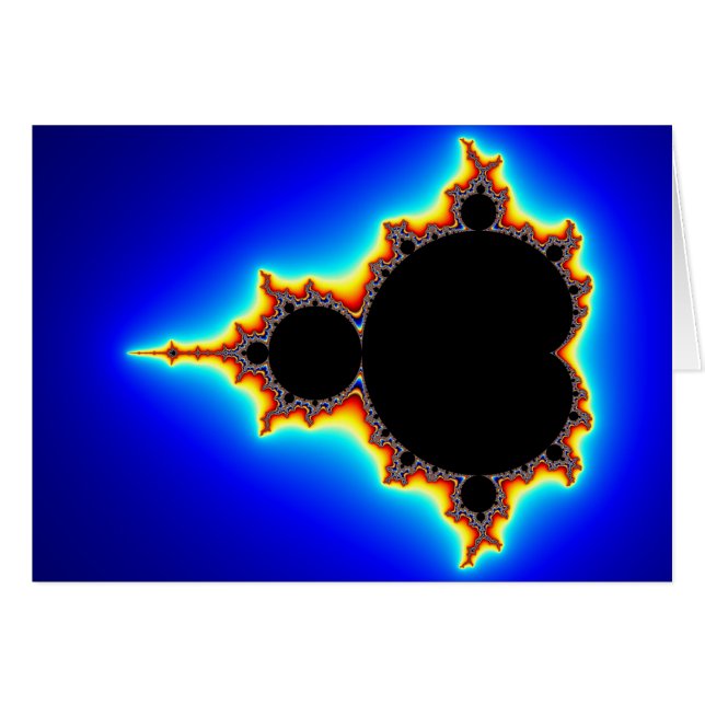 Mandelbrot original a placé 03 - carte de fractale (Devant horizontal)