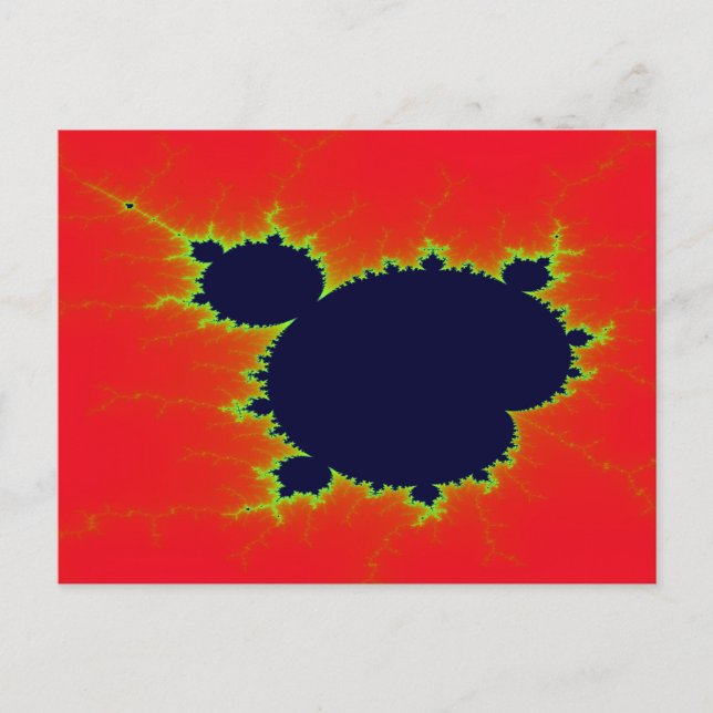 mandelbrot postcard (Front)