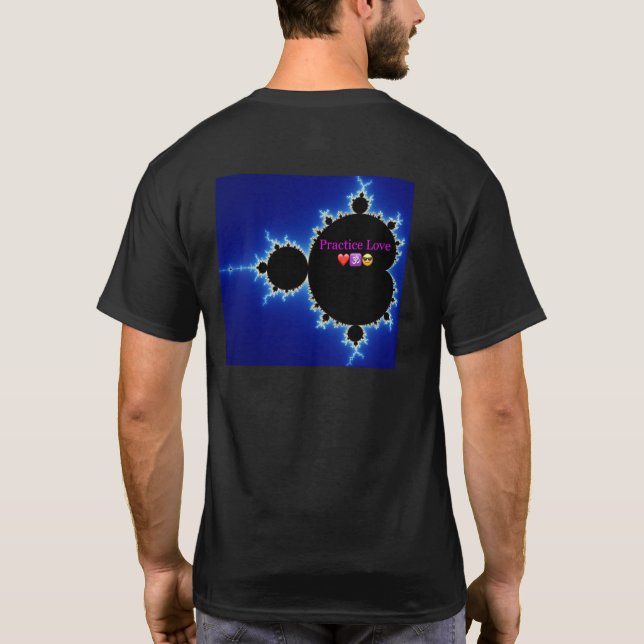 Mandelbrot PracticeLove Tee (Back)