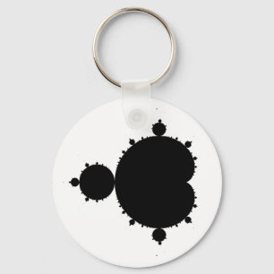 Mandelbrot Set 01 - Fractal Keychain