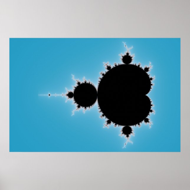 Mandelbrot Set 05 - Fractal Poster (Front)