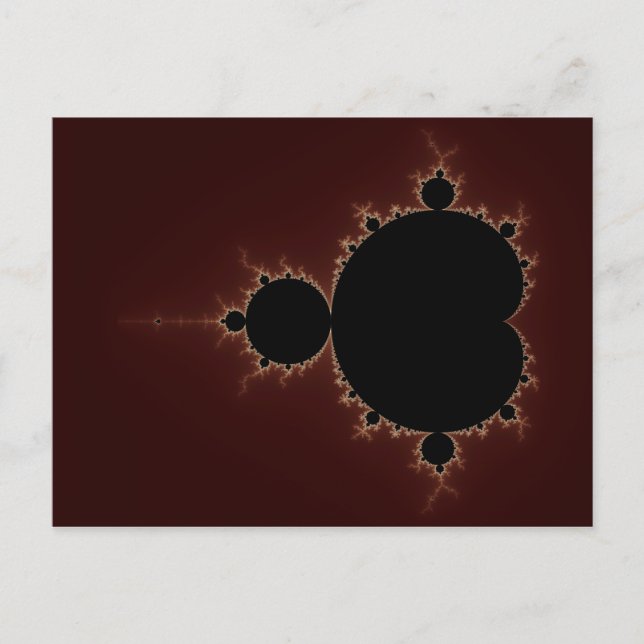 Mandelbrot Set 08 - Fractal Postcard (Front)