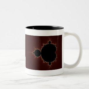 Mandelbrot Set 08 - Fractal Two-Tone Coffee Mug