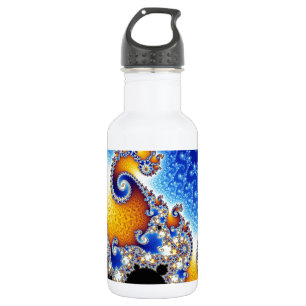 Mandelbrot Set Satellite Double Spiral Fractal 532 Ml Water Bottle