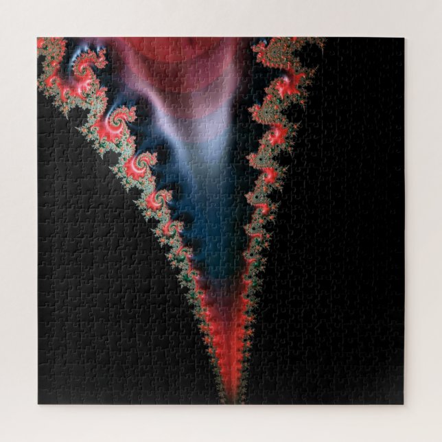 Mandelbrot Zip Jigsaw Puzzle (Vertical)