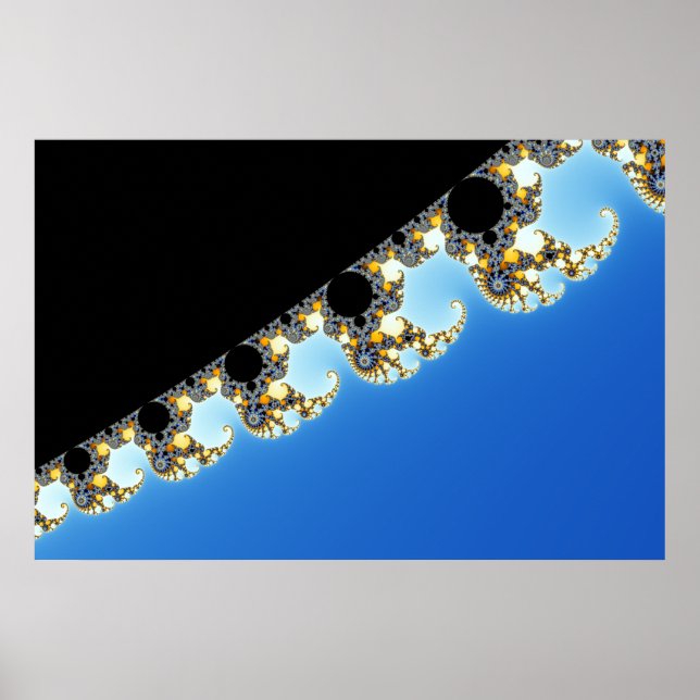 Mandelbrot Zoom D02 Poster (Front)