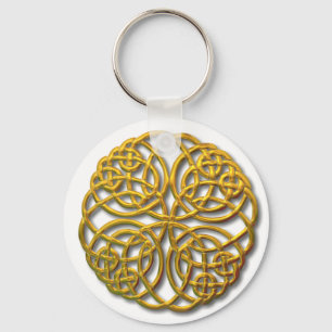 Mandella gold keychain