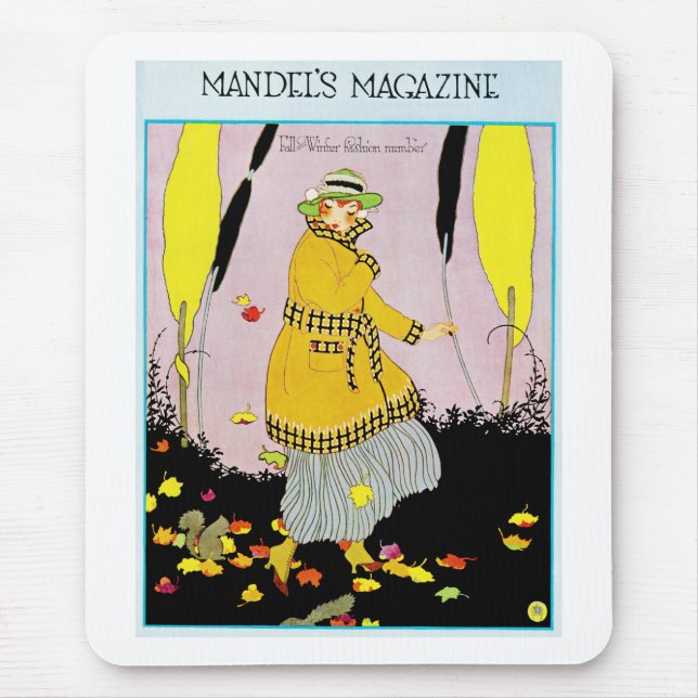 Mandel's Magazine Mouse Pad (Front)