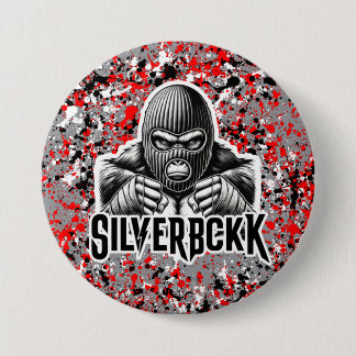 MANDEM COLLECTION SILVERBCKK OFFICIAL TTV 7.5 CM R 3 INCH ROUND BUTTON