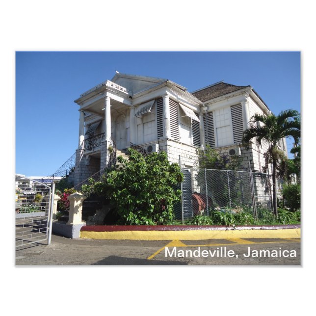 Mandeville, Manchester, Jamaica Photo Print (Front)
