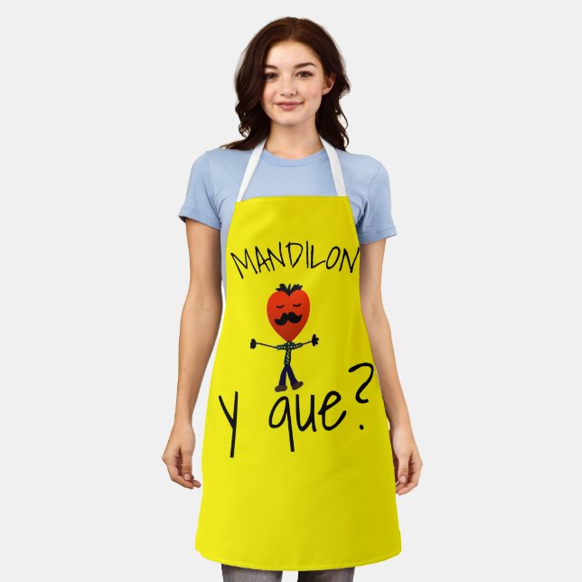 mandilon y que? apron (Worn)