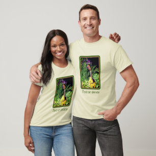 Mandolin And Iris Garden Personalized  T-Shirt