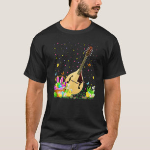 Mandolin Bunny Easter Egg Hunt  Mandolin Easter Su T-Shirt