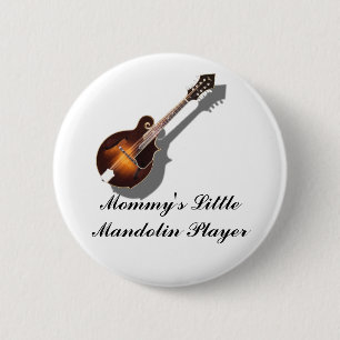 MANDOLIN-BUTTON 2 INCH ROUND BUTTON