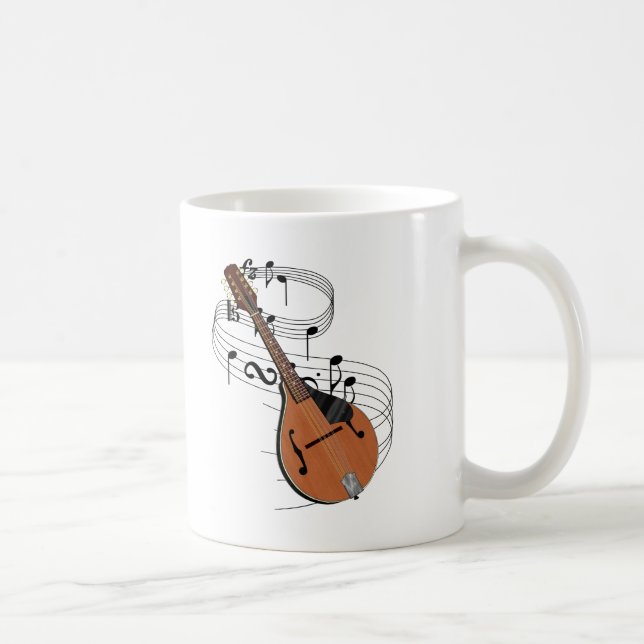 Mandolin Coffee Mug (Right)